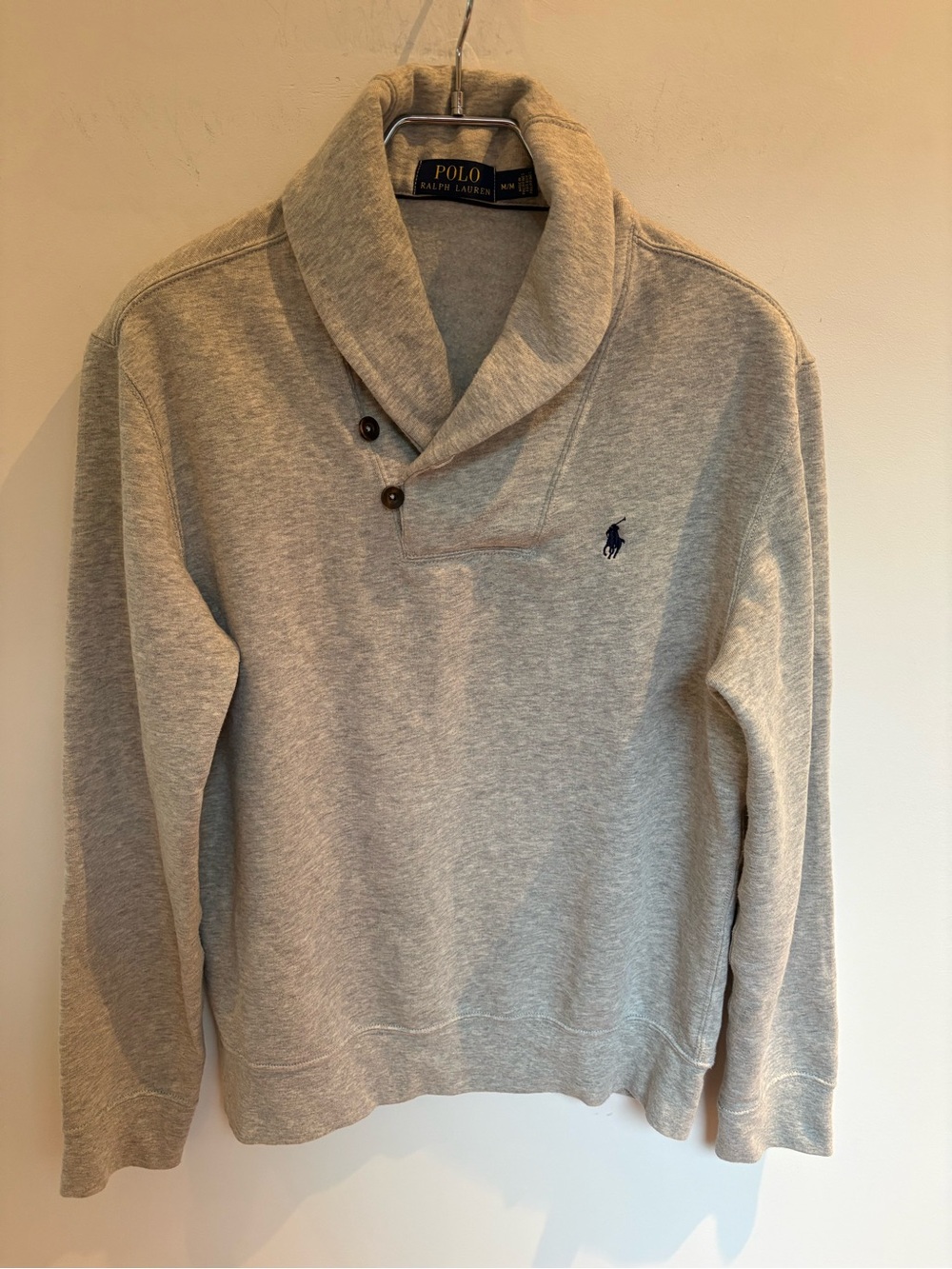 Polo by Ralph Lauren Men’s Shawl neck Sweatshirt sweater size Medium - Picture 1 of 9